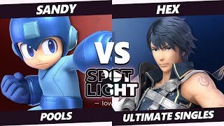 Spotlight: Iowa - sandy (Mega Man) Vs. Hex (Chrom) SSBU Ultimate Tournament