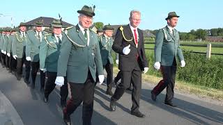 Schützenfest in Osterfeine 2023 - Montag Festumzug