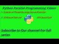 Learn Python parallel programming, Python Thread part 1 , I/O & CPU bound Task  Video 1