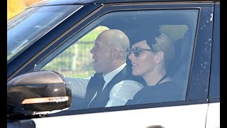 ✅  Prince Philip's funeral: Zara Tindall is supported by husband Mike