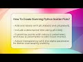 How To Create Stunning Python Scatter Plots? - Python Code School
