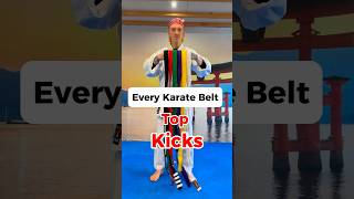 Karate Top Kicks#shorts