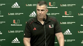 'We should've taken a knee.' - Miami coach Mario Cristobal on fumble vs. Georgia Tech