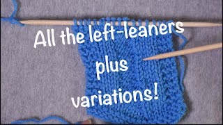 Comparing SSK, SKP, and K2tog tbl // Technique Tuesday