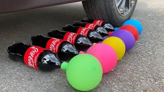 Experiment Car vs Coca Cola Drink Balloons | Crushing Crunchy & Soft Things by Car 2023