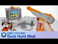 LEGO 71374 NES mod: Custom Zappers & Duck Hunt TV screen!