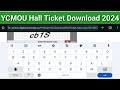 ycmou hall ticket download 2024 ycmou hall ticket no record found ycmou hall ticket update 2024