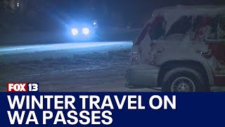 Preparing for winter travel on WA passes | FOX 13 Seattle