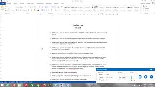 Lab - Absolute Java - File I/O