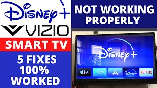 How To Fix Disney Plus App Not Working on VIZIO SmartCast TV -  5 Easy Fixes - 100% Worked