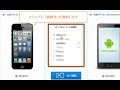 iphone 6 5s 5からandroidへ連絡先データ移行方法