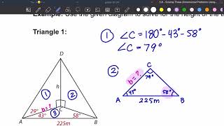 Grade 11: 5.8 - Solving 3D Models Using Trigonometry