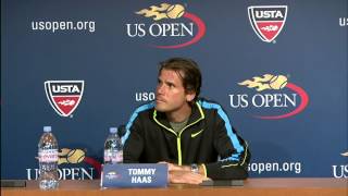 Tommy Haas Discusses Ernest Gulbis US Open Loss