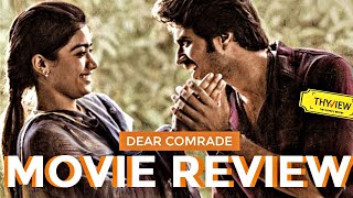 Dear Comrade Movie Review | Vijay Deverakonda | Rashmika  | Thyview | USA Premier Show