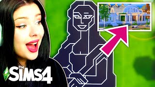 Someone Made a MONA LISA Build Challenge in The Sims 4 ?? (and I turned it into a beautiful lot)