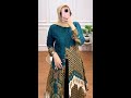 kombinasi gamis batik terbaru terlaris saat ini