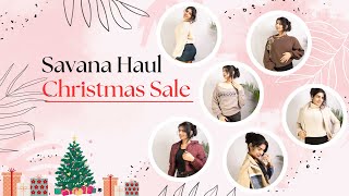 Winter outfits🎄Upto 80% off😍My Winter Favourites from SAVANA😍#haul #savana #winteroutfits