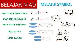 Cara Mudah Memahami Mad Dengan Symbol Mad Wajib Mad J Doovi