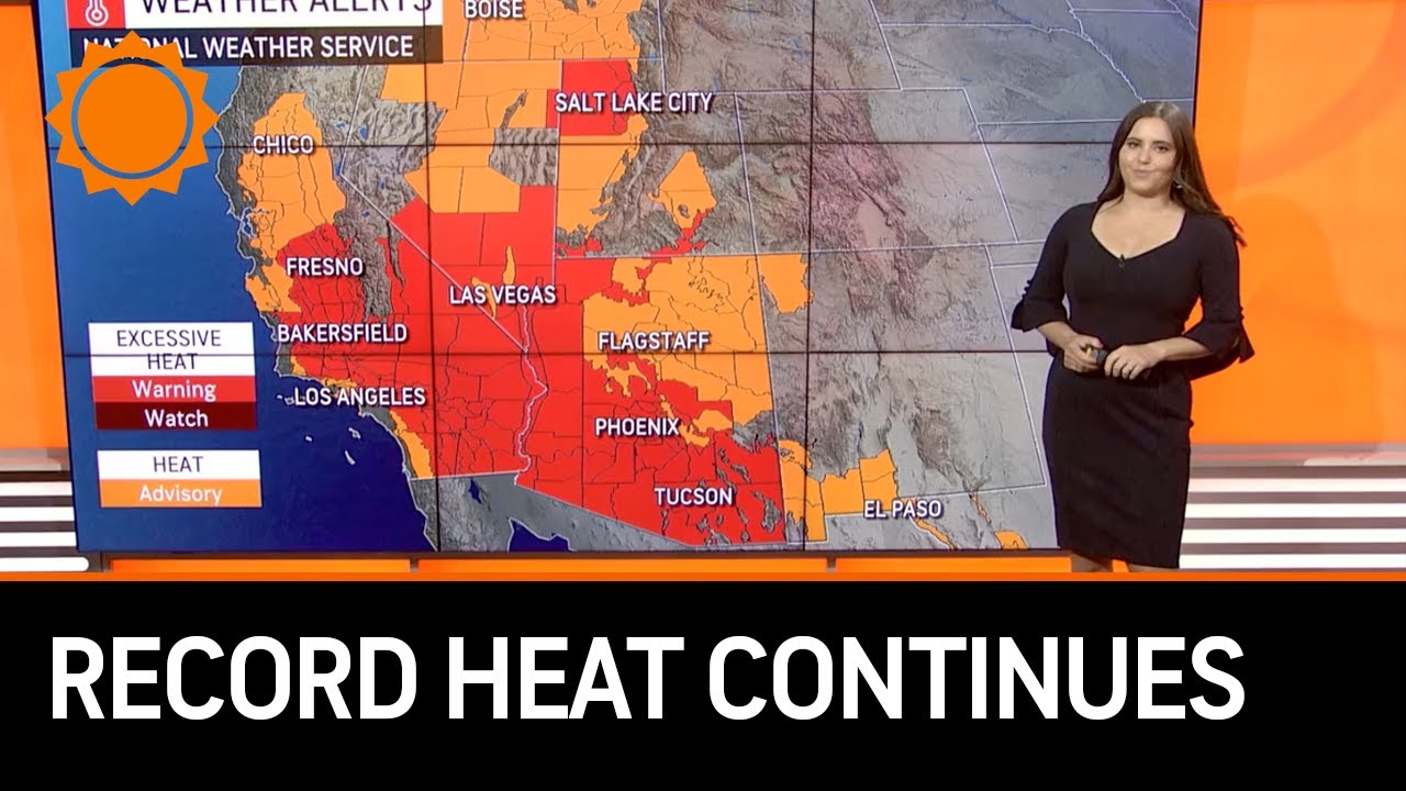 Dangerous Heat Wave Bringing Record-Challenging Heat For Millions ...