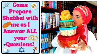 Come Prepare Shabbat With Me as I Answer Your Questions about being a Jewish Mom, Doctor, YouTuber