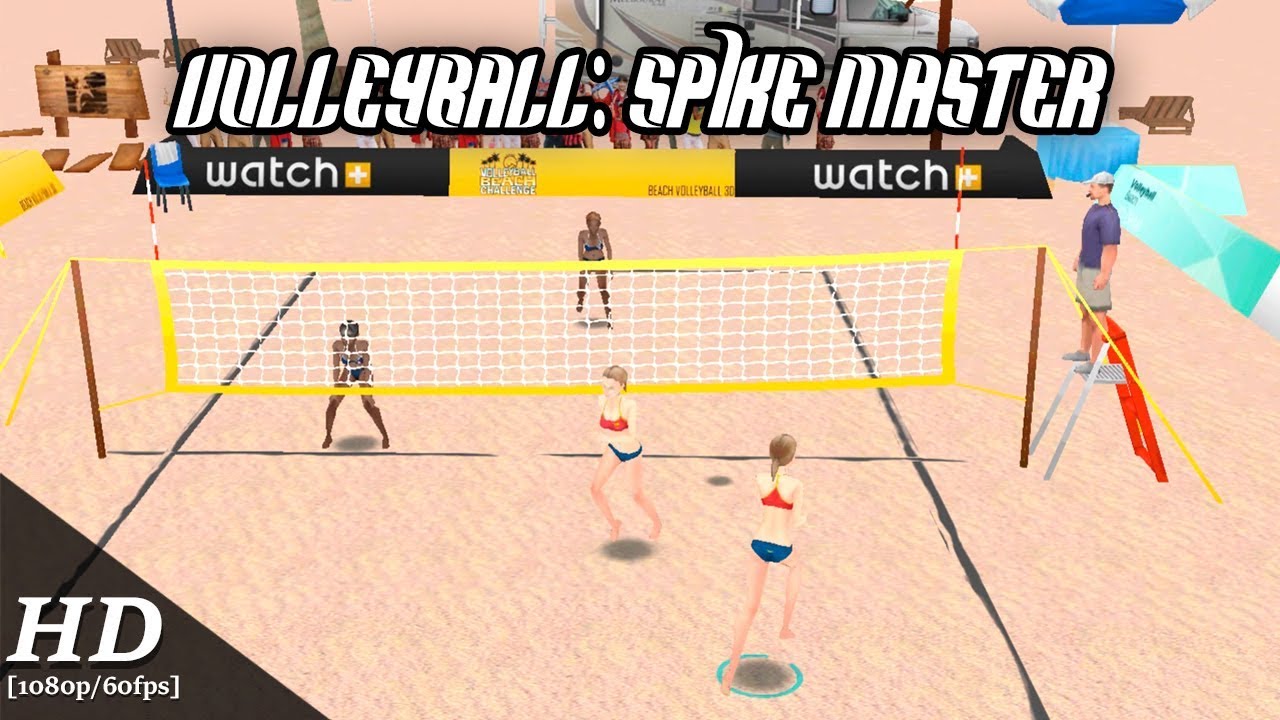Volleyball Spike Master Android Gameplay 1080p 60fps Youtube