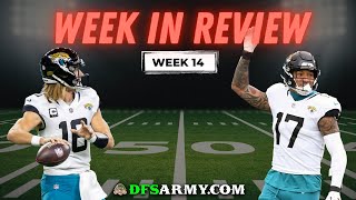 DFS NFL Week 14 DraftKings Review - How to win the Draftkings Fantasy Football Millionaire
