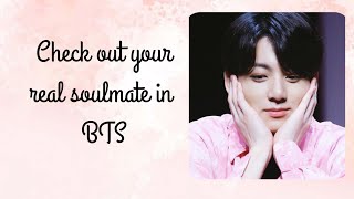 Check out your real soulmate in BTS! // Soulmate quiz