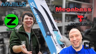 НОВОСТИ МАГАЗИНА в январе; Nautilus, Zemex, Jackall, Megabass, CF Arion