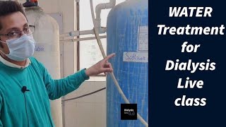 Dialysis  RO water treatment process , Backwash Rinse Regeneration