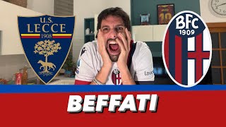 Lecce Bologna 1-1 ❤️💙 BEFFA CLAMOROSA! OCCASIONE PERSA MA AVANTI THIAGO