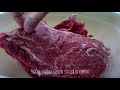 quick delicious shabu shabu sliced beef striploin korean style cooking with rice wine