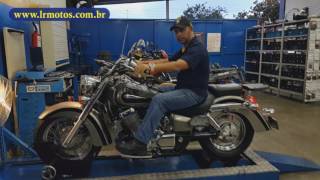 LR Motos  - Honda Shadow 750 Cinza - 9537 no Simulador de Velocidade