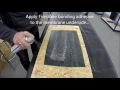 how to remove creases from rubbercover epdm fast and easy flat roofing