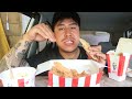 kfc kentucky fried chicken asmr car mukbang