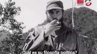 As all communists, Castro is lying here, saying he is not communist