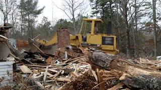 The Kitty 953 Demolishing A House