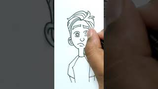 How to Draw little Boy 😱 Step by Step Sketch Tutorial 😲 #shorts #trend #short