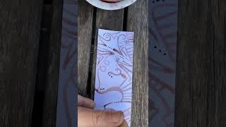 Painting with handcrafted mulberry drawing ink