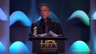 Coco Accepts the Animation Award - HFA 2017
