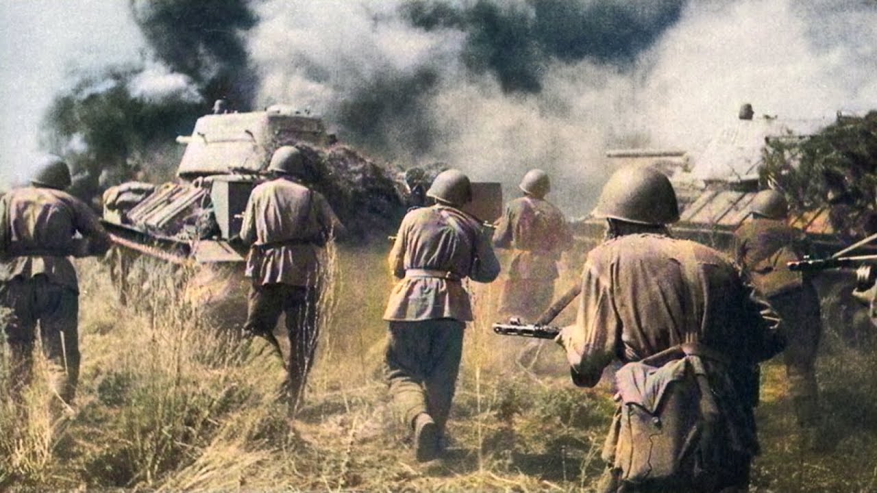 WW2: Battle Of Kursk (Intense Footage) - YouTube