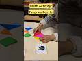 Math Activity for Kids: Tangram Puzzle #shorts #tangram #maths