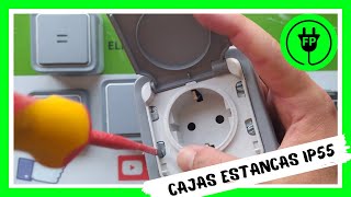 Cómo trabajar las cajas de mecanismos estancas IP66 Legrand Plexo