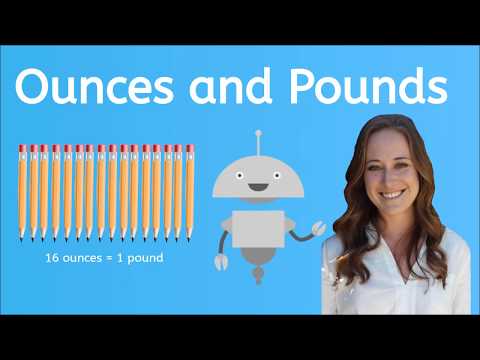 How do you write ounces?