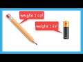 How to Measure Ounces and Pounds