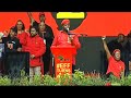 Deputy President Floyd Shivambu Welcoming EFF President Julius Malema:2024 EFF Manifesto