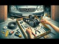 Mercedes-Benz Air Conditioner Compressor Belt Pulley Replacement | DIY Guide