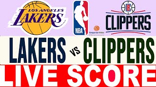 LAKERS VS CLIPPERS TODAY MATCH LIVE SCORE - NBA STANDINGS JAN 24 - COMPARISON VIDEOS