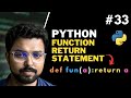 33. Function return statement in Python | Python for Beginners in Hindi (Full Course) #codeandfun