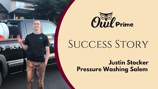 Justin Stocker - Client Testimonial - Owl Prime - Digital Marketing Agency