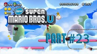New Super Mario Bros. U 100% Co-op Walkthrough Part 23